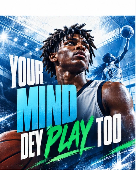 Mental Slam illustrative creative: Your Mind Dey Play Too